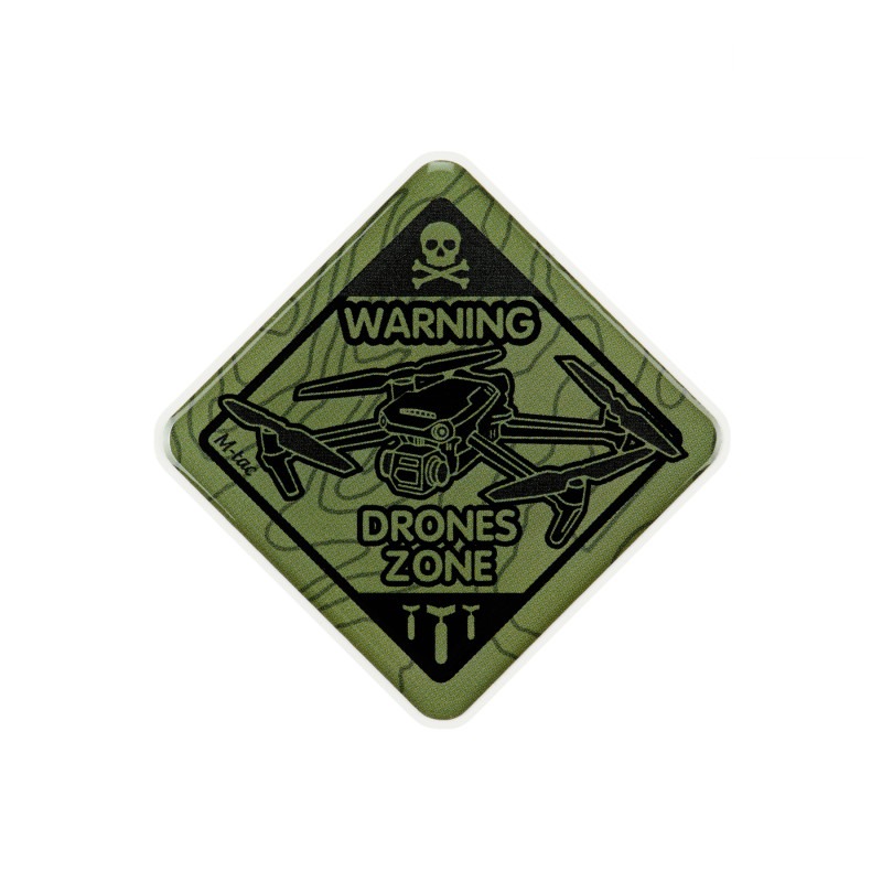 M-Tac наклейка обємна Drones Zone Olive M-Tac наклейка обємна Drones Zone Olive