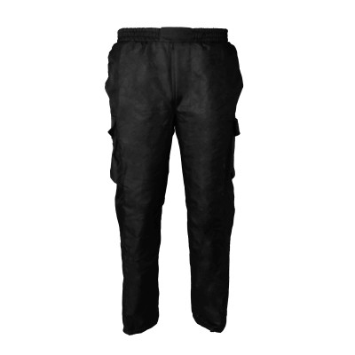 Штани Жаккард Vik-Tailor під резинку зимові, Black