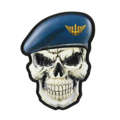 M-Tac нашивка Череп у береті (загальний Повітряних сил)