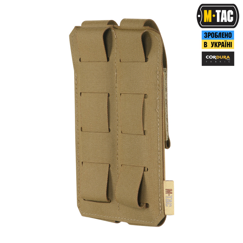 M-Tac підсумок подвійний для пістолетного магазина АПС Laser Cut Gen.II Coyote M-Tac підсумок подвійний для пістолетного магазина АПС Laser Cut Gen.II Coyote