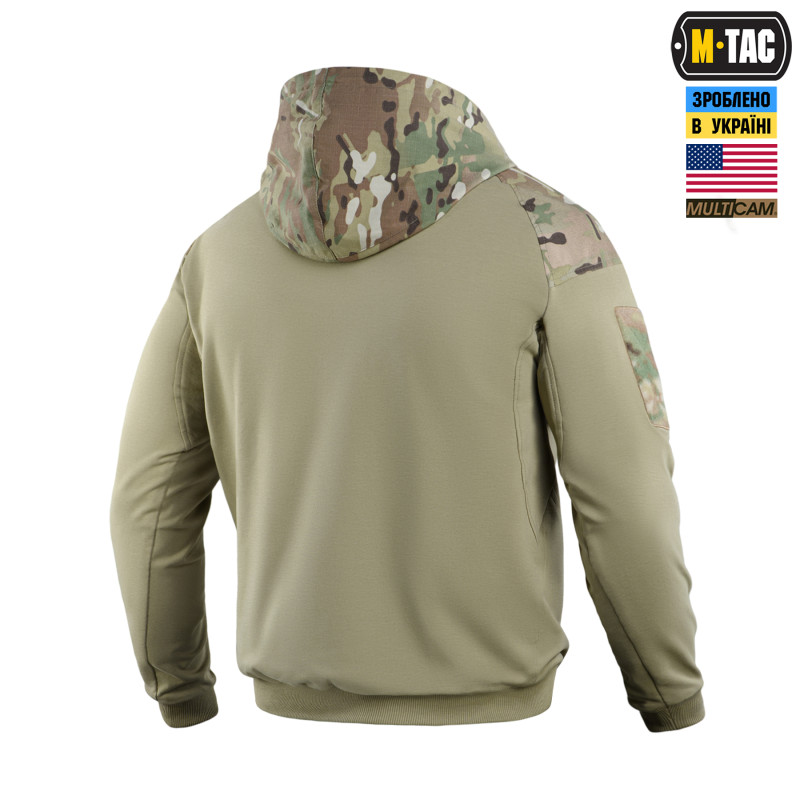 M-Tac кофта Hoodie Combat Multicam/Tan M-Tac кофта Hoodie Combat Multicam/Tan