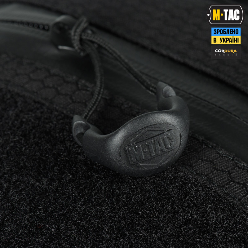 M-Tac сумка Sling Pistol Bag Elite Hex з липучкою Black M-Tac сумка Sling Pistol Bag Elite Hex з липучкою Black