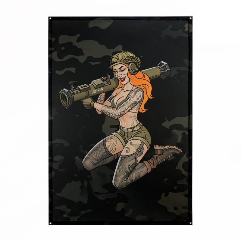 M-Tac банер girl AT-4 900x1300 Black MC