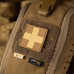 M-Tac нашивка Medic Cross Square ПВХ койот — фото 3