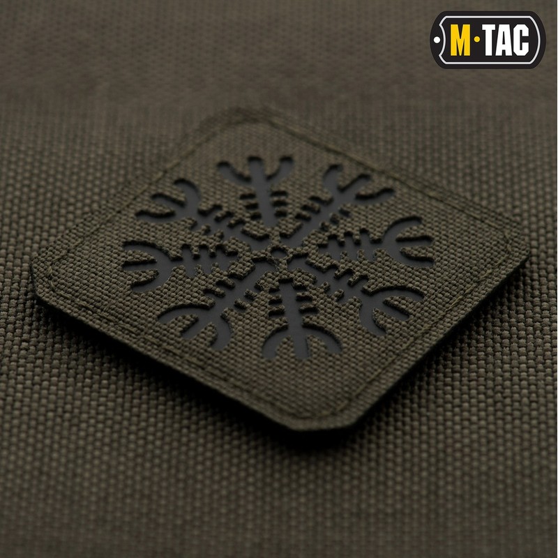 M-Tac нашивка шолом Жаху Laser Cut Ranger Green/Black