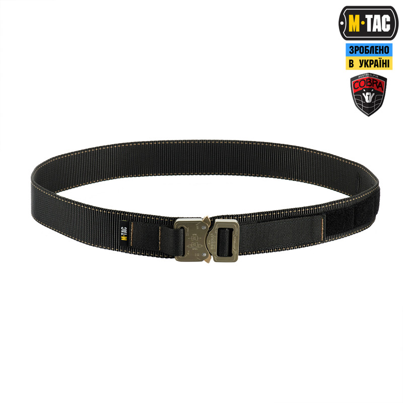 M-Tac ремінь Cobra Buckle Belt Black