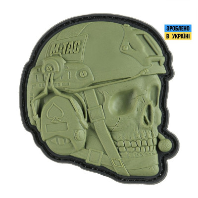 M-Tac нашивка Operator 3D PVC Olive