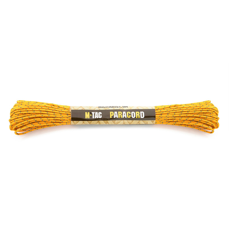 M-Tac паракорд Minicord Reflective Goldenrod 15м M-Tac паракорд Minicord Reflective Goldenrod 15м