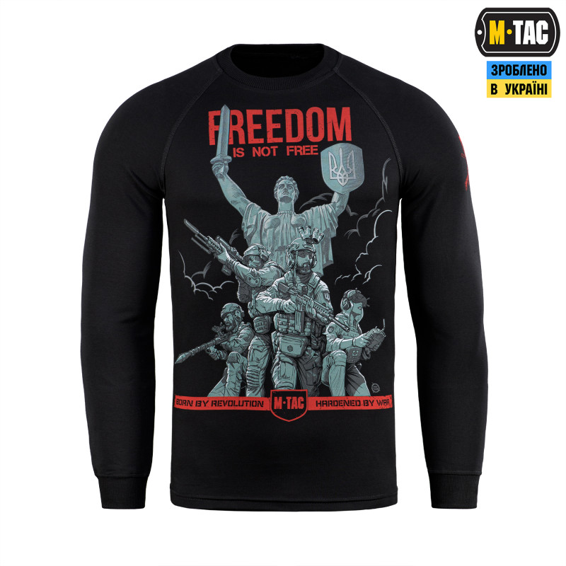 M-Tac реглан Freedom Black M-Tac реглан Freedom Black