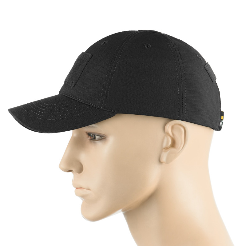 M-Tac бейсболка тактична Elite Flex ріп-стоп Black M-Tac бейсболка тактична Elite Flex ріп-стоп Black
