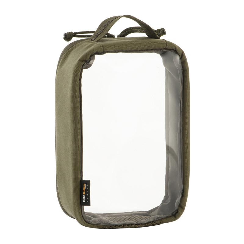 M-Tac органайзер утилітарний прозорий Elite Small (22х14 см) Ranger Green