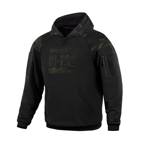 M-Tac кофта Hoodie Combat Black Edition Black Multicam — фото 1