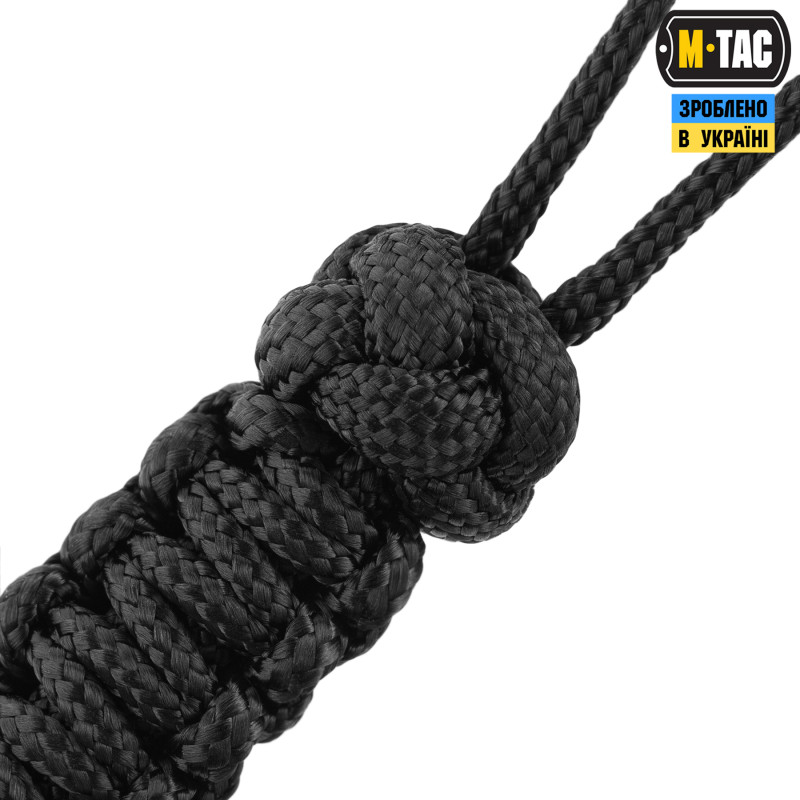 M-Tac темляк Scandinavian Small китайський вузел Black M-Tac темляк Scandinavian Small китайський вузел Black