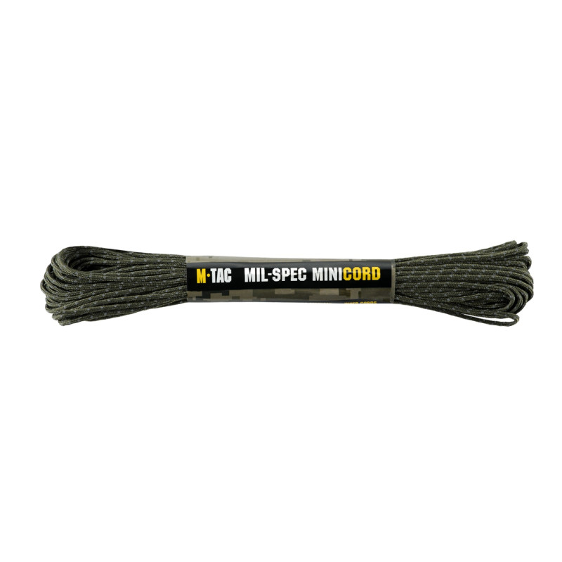 M-Tac паракорд Minicord Mil-Spec 15m Ranger Green Reflective M-Tac паракорд Minicord Mil-Spec 15m Ranger Green Reflective