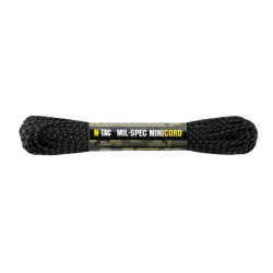 M-Tac паракорд Minicord Mil-Spec 30m Black Reflective