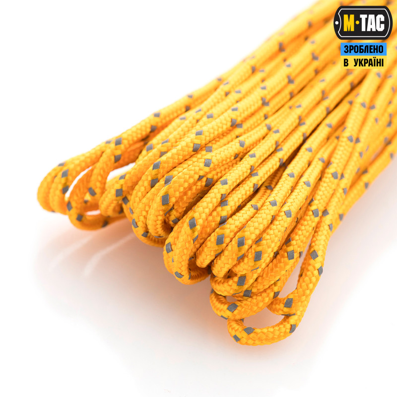M-Tac паракорд Minicord Reflective Goldenrod 15м M-Tac паракорд Minicord Reflective Goldenrod 15м
