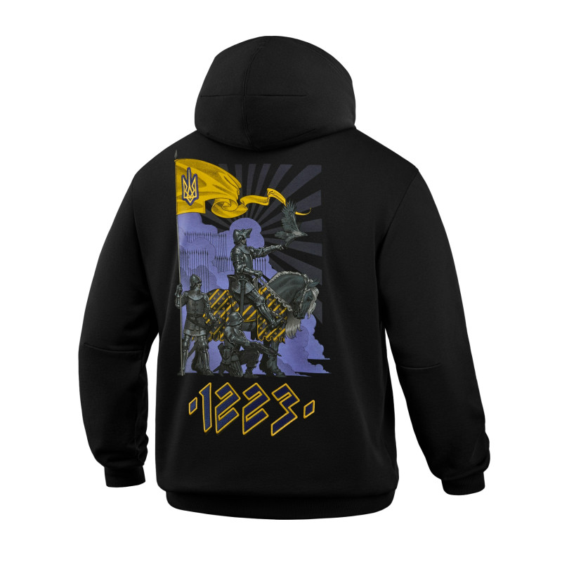 M-Tac кофта Hoodie 1223 Embroidery Cotton Hard Black