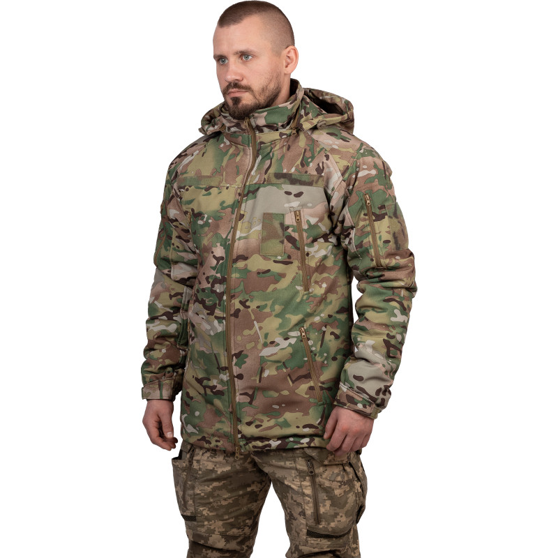 Куртка зимова Vik-Tailor SoftShell Max-Heat, MultiCam Куртка зимова Vik-Tailor SoftShell Max-Heat, MultiCam