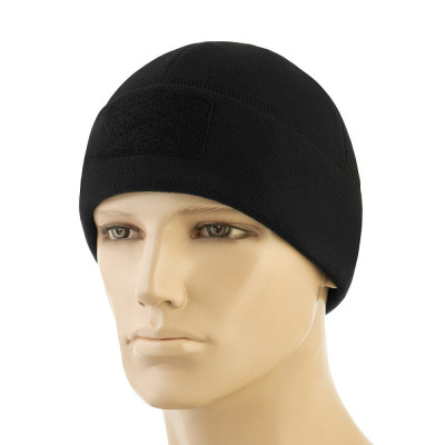 M-Tac шапка Watch Cap Elite фліс (320г/м2) з липучкою Black