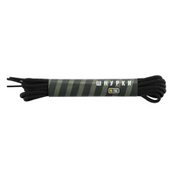 M-Tac шнурки black нейлон Mil-Spec