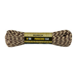 M-Tac паракорд 550 type III 30m Brown/Sand