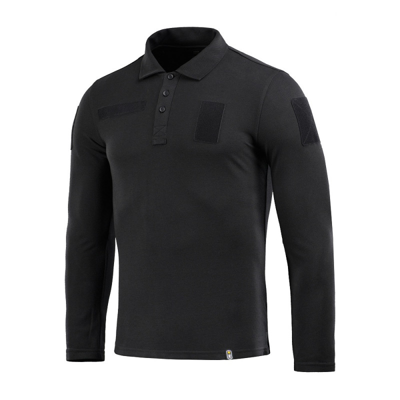 M-Tac поло тактичне довгий рукав 65/35 Black M-Tac поло тактичне довгий рукав 65/35 Black