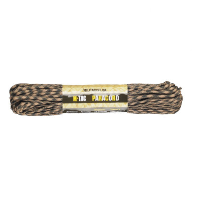 M-Tac паракорд 550 type III Black/Coyote 30м