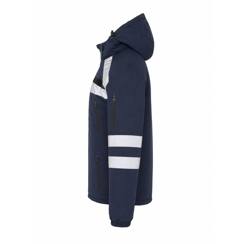 Зимова куртка Vik-Tailor з світловідбиваючими полосами, Blue, 60
