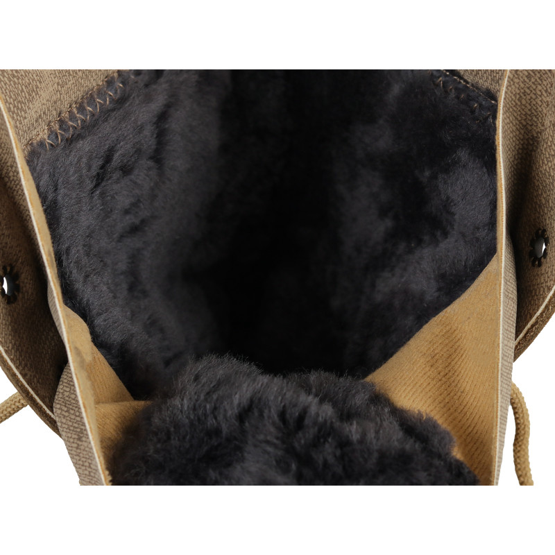 Берці зимові Vik-Tailor ПУ нубук натуральне хутро, Coyote