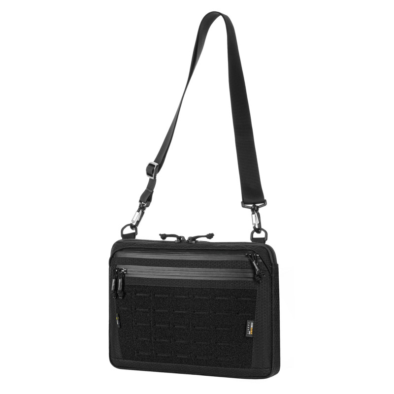 M-Tac сумка Admin Bag Large Elite з липучкою Hex Black