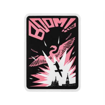 M-Tac наклейка Boom!! Фламінго Pink