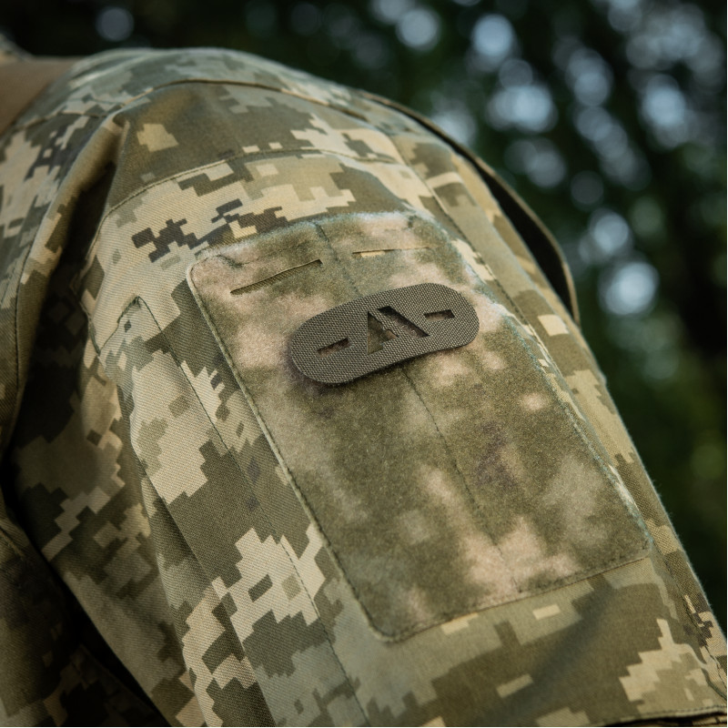 M-Tac нашивка група крові -A- наскрізна Laser Cut Ranger Green M-Tac нашивка група крові -A- наскрізна Laser Cut Ranger Green