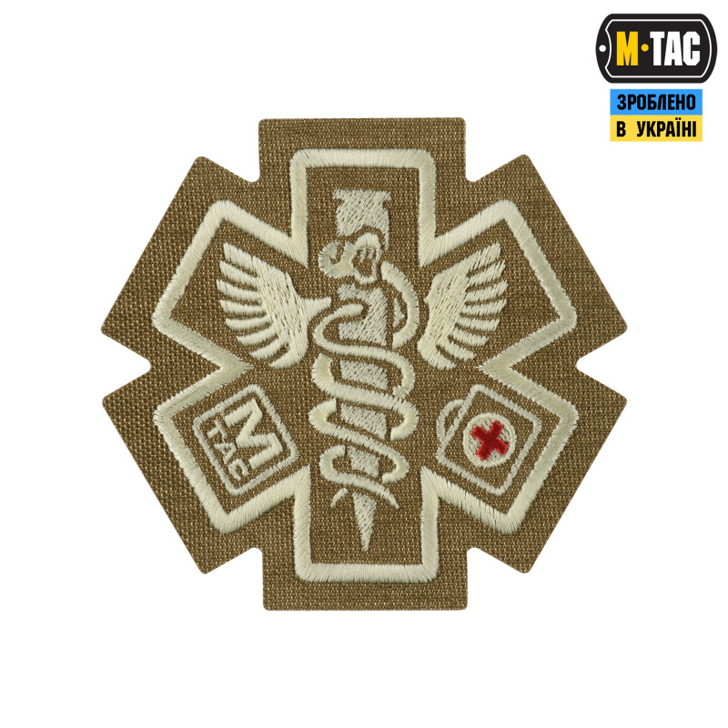 M-Tac нашивка Paramedic (вишивка) Coyote M-Tac нашивка Paramedic (вишивка) Coyote