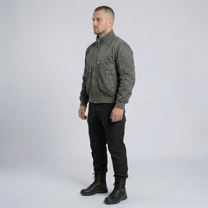 Куртка бомбер Vik-Tailor льотна, Shadow Grey