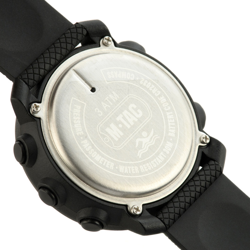 M-Tac годинник тактичний мультифункціональний Black