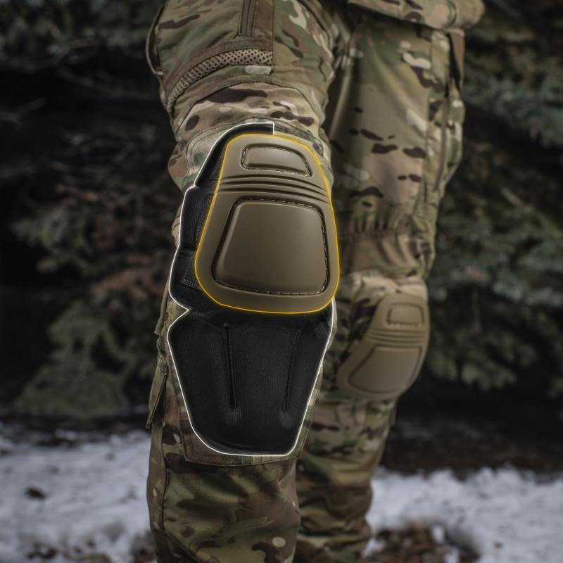 M-Tac наколінники для тактичних штанів Coyote M-Tac наколінники для тактичних штанів Coyote