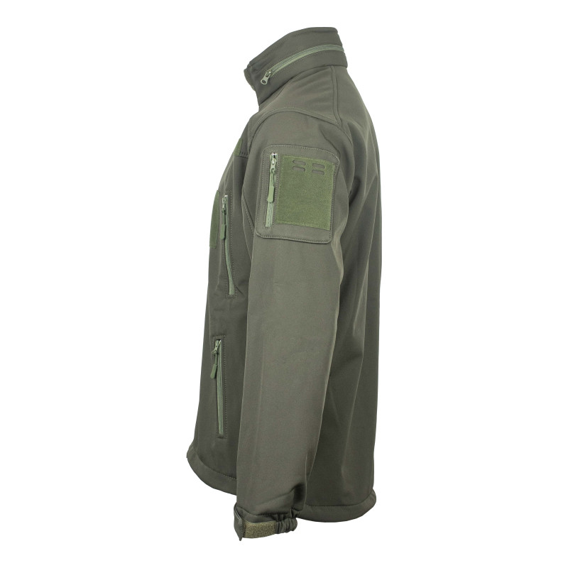 Куртка Vik-Tailor SoftShell з липучками для шевронів, Olive