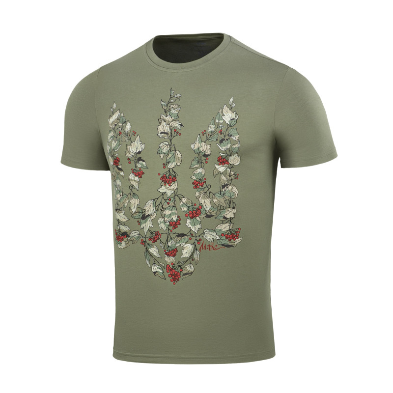 M-Tac футболка Тризуб калина camo Light Olive