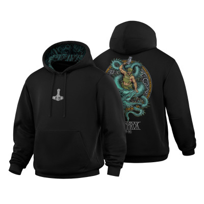 M-Tac кофта Hoodie Ragnarok Cotton Hard Black