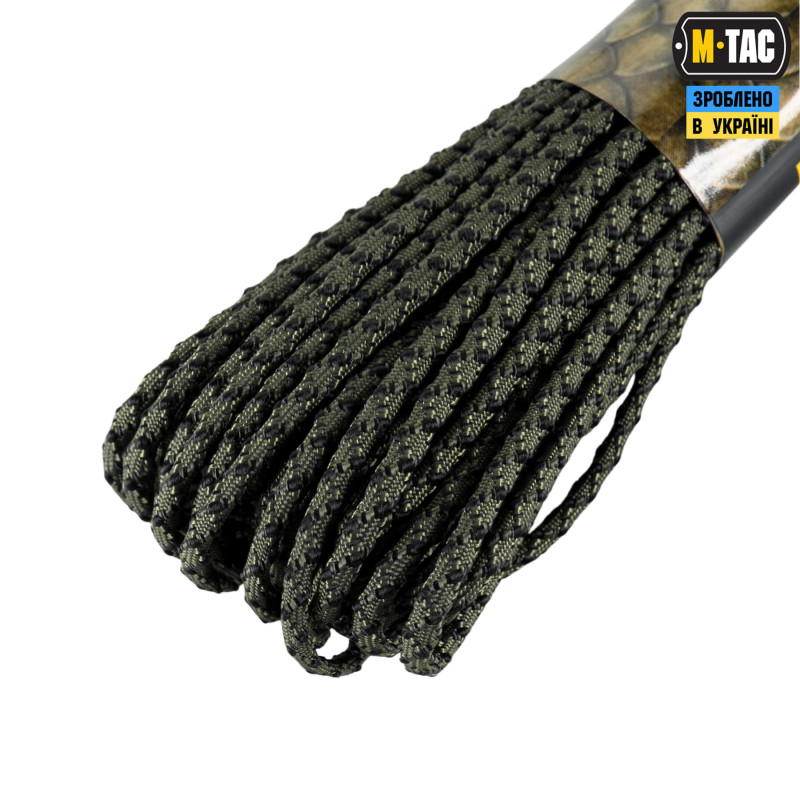 M-Tac паракорд Dragon Cord 15m Ranger Green/Black