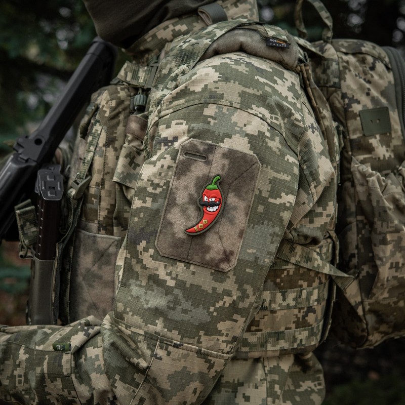 M-Tac нашивка Перчик 3D підполковник (PVC)