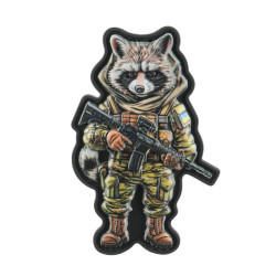 Нашивка Raccoon UA PVC