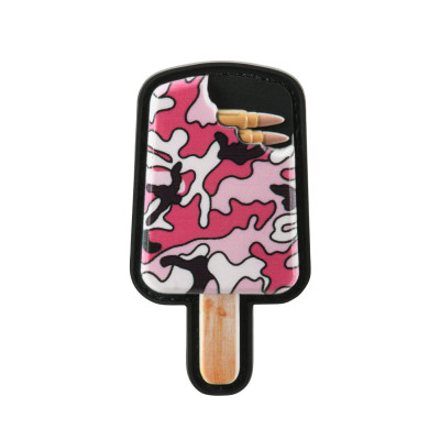 Нашивка ice cream PVC Pink