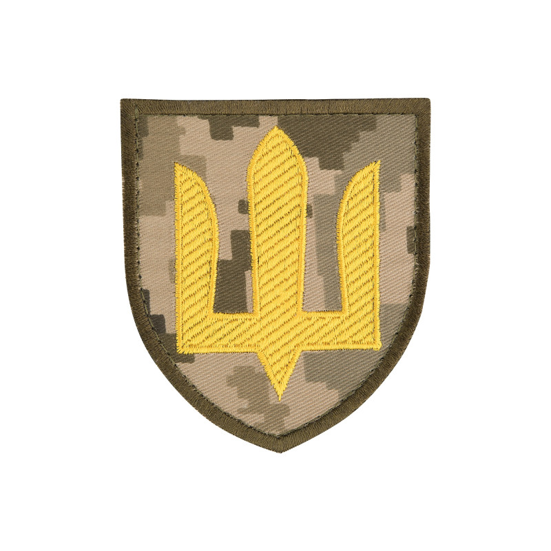 Нашивка Сухопутні війська ЗСУ MM14/жовтий Нашивка Сухопутні війська ЗСУ MM14/жовтий