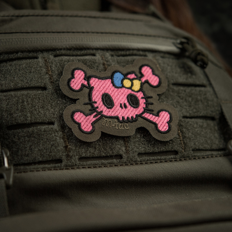 M-Tac нашивка KITTY (вишивка) Pink/Ranger Green M-Tac нашивка KITTY (вишивка) Pink/Ranger Green