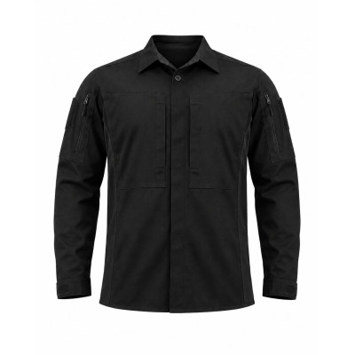 Тактична сорочка Vik-Tailor з липучкою Velcro, Black, 48-50/4