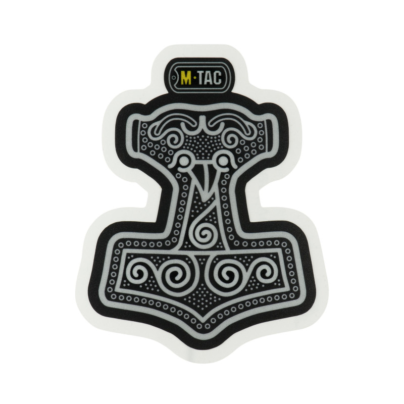 M-Tac наклейка Mjölnir Large світловідбиваюча Black M-Tac наклейка Mjölnir Large світловідбиваюча Black