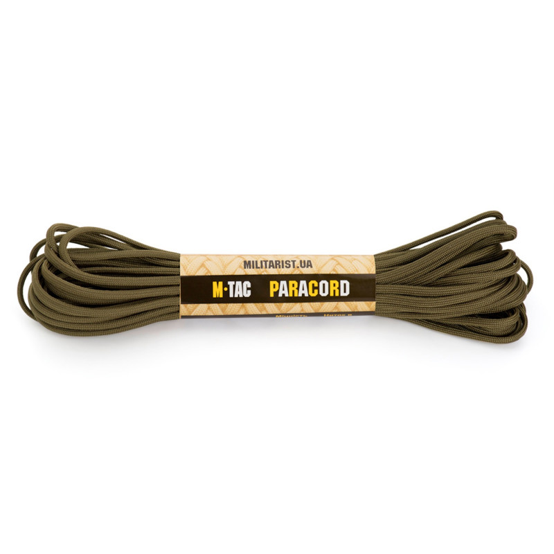 M-Tac паракорд 550 type III Army Green 15м M-Tac паракорд 550 type III Army Green 15м