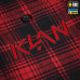 M-Tac сорочка Redneck Shirt KLAN Embroidery Red/Black — фото 5