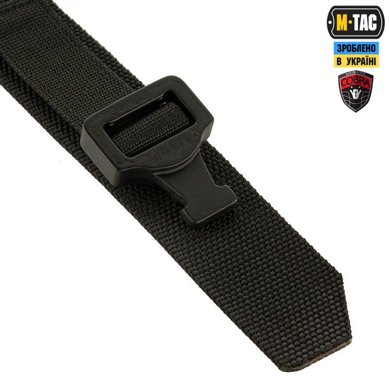 M-Tac ремінь Cobra Buckle Belt Gen.II Black